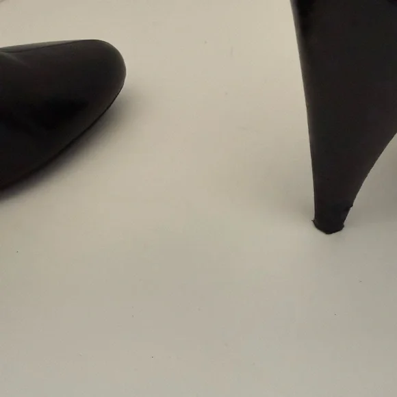 Coach Black Leather Ankle Bootie Heels Size 8.5B - Picture 12 of 16